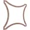 Ekena Millwork 47 14W x 47 14H x 38T Large Lilley Decorative Fretwork Wood Ceiling Panels, Walnut CELW47X47X0375LEYWA - alternate 2